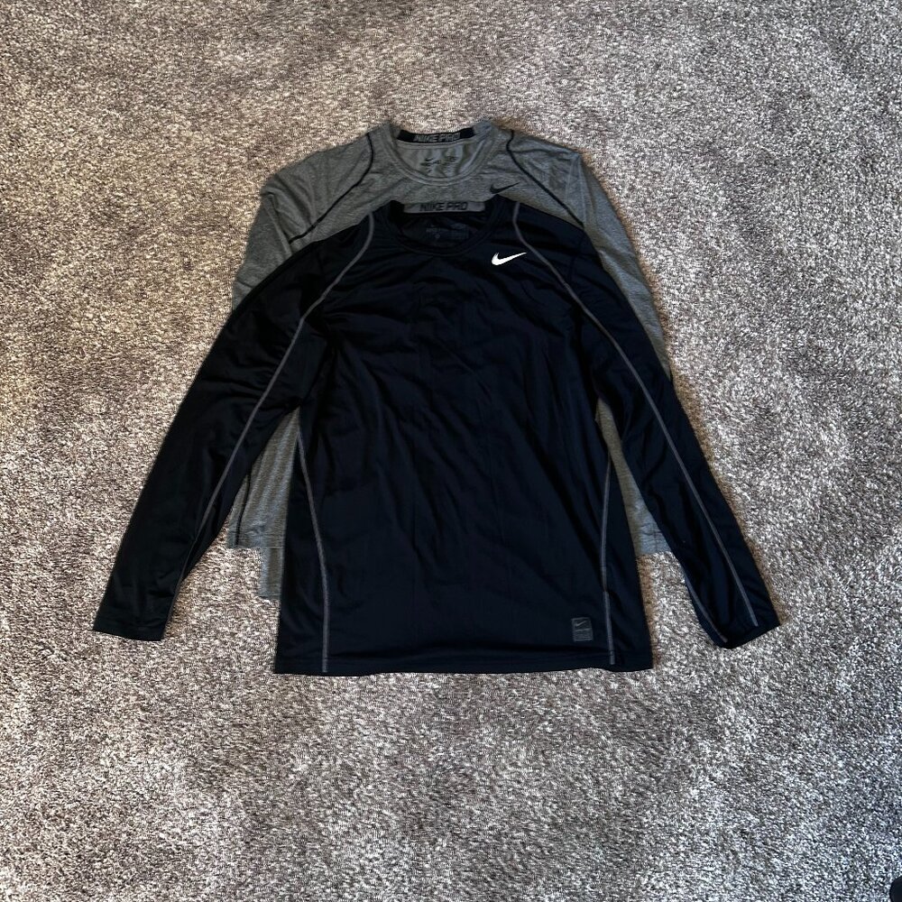 Nike Pro Men's Dri-FIT Slim Long-Sleeve Fitness Top